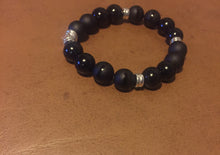 Load image into Gallery viewer, Onyx &amp; Hematite Bracelet
