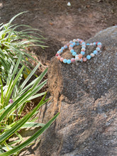 Load image into Gallery viewer, Blue imperial jasper and sunstone bracelet
